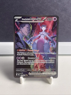 Team Rocket's Mewtwo ex 231/182 Sv10: Destined Rivals Holo - Image 1 of 4