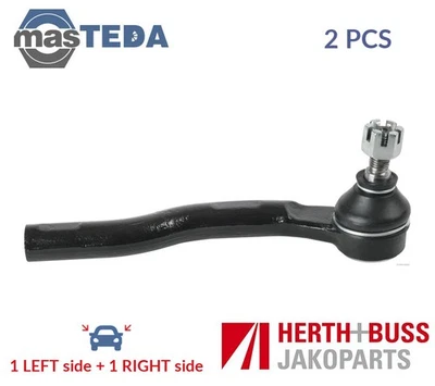 J4824046 TRACK ROD END RACK END PAIR OUTER HERTH+BUSS JAKOPARTS 2PCS NEW - Image 1 of 4