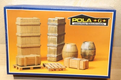 Pola 950 Track G, Wooden Barrels, Pallet, Accessories LGB, Original Packaging - Image 1 of 4