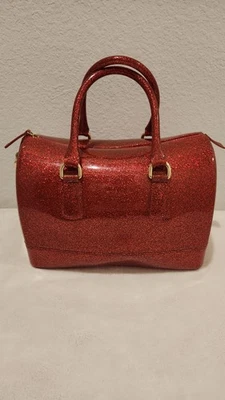 BOLSO CARAMELO FURLA grande rojo Foto 1 de 4