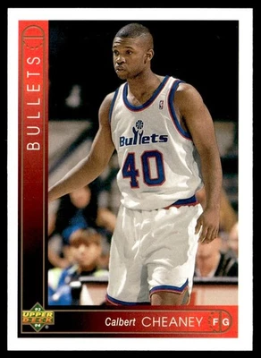 1993-94 Upper Deck Calbert Cheaney Washington Bullets #354 - Image 1 of 2
