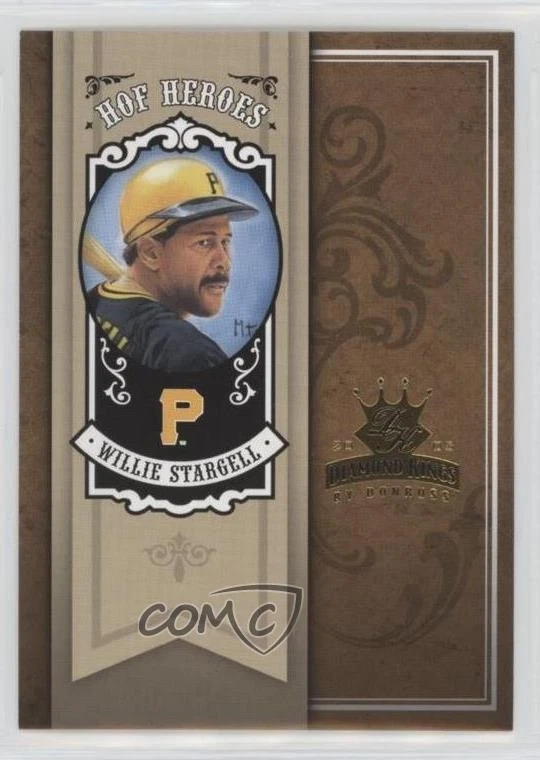 2005 Donruss Diamond Kings HOF Heroes Willie Stargell #HH-70 HOF - Image 1 of 2