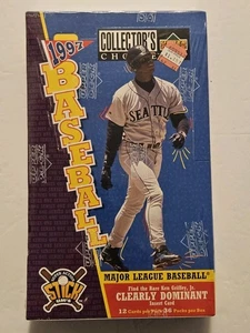 1997 Collector’s Choice Series 1 Baseball FACTORY SEALED HOBBY BOX 36 Packs RARE - Picture 1 of 5