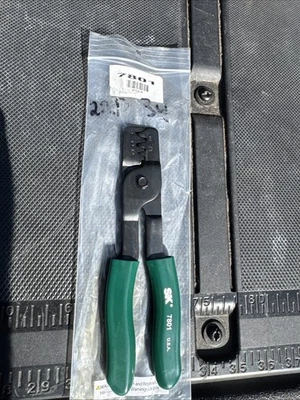 Crimpadora SK PROFESSIONAL TOOLS 7801, terminales para paquetes meteorológicos, 8" L 22P034 hecha en EE. UU. Foto 1 de 4