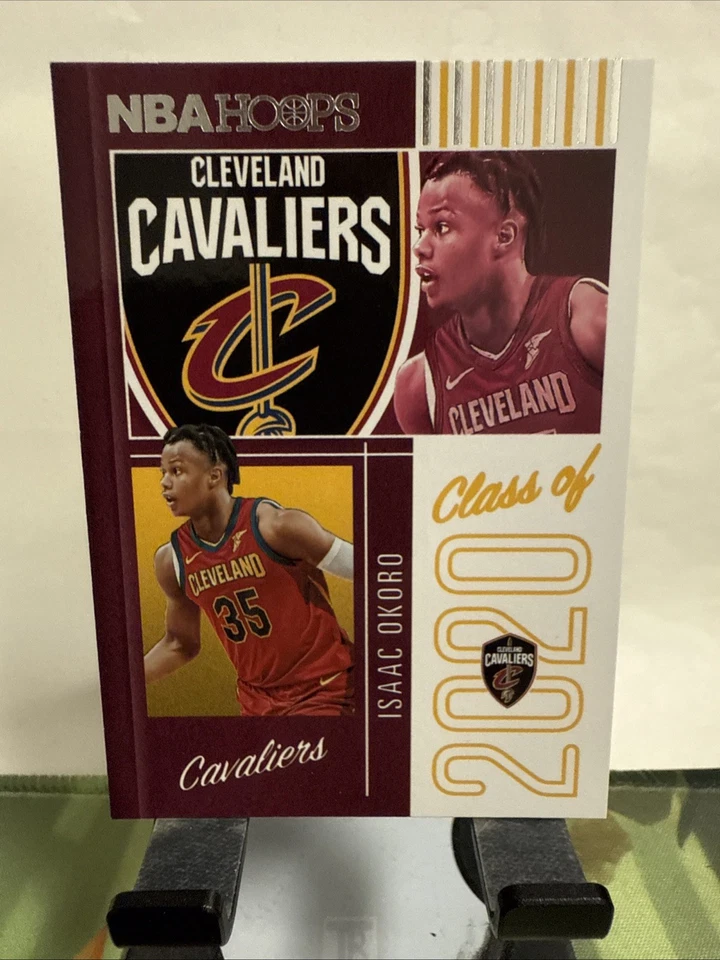 Isaac Okoro #14 Hoops Class Of 2020 NBA 2020-21 Cleveland Cavaliers RC - Image 1 of 2