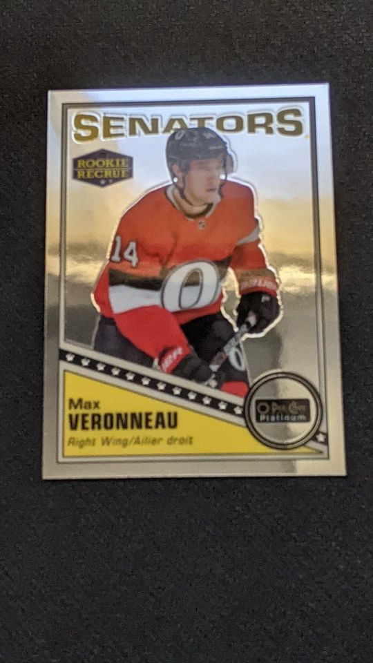 2019-20 OPC O-PEE-CHEE Platinum MAX VERONNEAU R-76 RETRO Marquee Rookie RC - Image 1 of 1