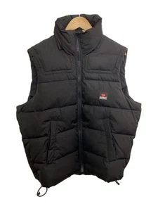 DIESEL Other Vest M Polyester Black W-RUSS-NOSLV Used - Picture 1 of 4