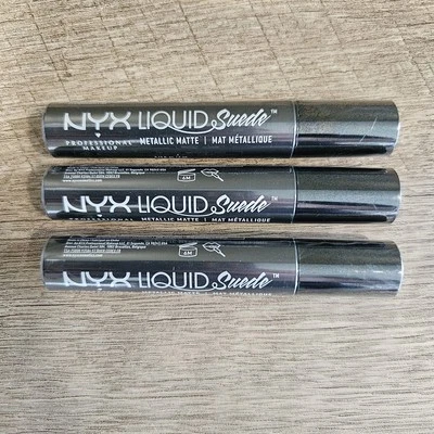 NYX MAQUILLAJE LÍQUIDO GAMUZA CREMA LÁPIZ LABIAL 0,13 oz/4 ml PACK DE 3 LSCL40 Go Rogue Foto 1 de 4