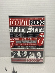 Toronto Rocks - Rolling Stones, AC/DC, The Guess Who, Rush, Flaming Lips DVD - Picture 1 of 3