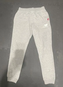 New Balance Heather Gray Joggers Boys Size Large (14/16) - Picture 1 of 4
