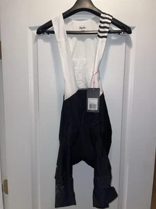 Rapha MENS PRO TEAM BIB SHORTS II-LONG-BLW- Sz MEDIUM - NWT - Picture 1 of 16