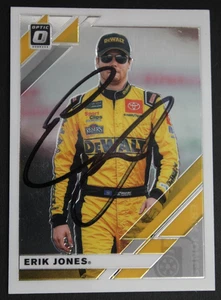 Erik Jones Signed Autographed 2020 Donruss Optic NASCAR Racing Card #33 - Picture 1 of 3