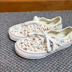 Vans Toddler Girl Floral Shoe 11C - Picture 1 of 5