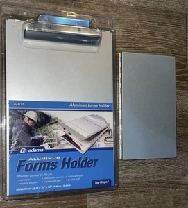 Soporte para formularios de aluminio marca Adams con bisagras superiores AFH31 escritorio para regazo y caja de boletos PEQUEÑA - Imagen 1 de 6
