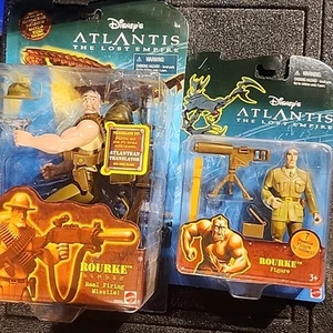 NEW SEALED Disney Atlantis The Lost Empire Search Out Rare Blue Crystal Rourke - Picture 1 of 4