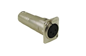 PROCRAFT SVP576-2 FEED-THRU 3-PIN XLRF to XLRM Solderless Panel Mount - Picture 1 of 3