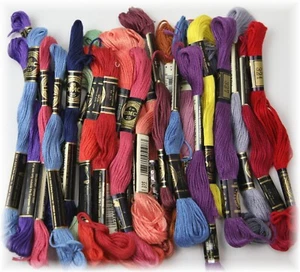 DMC Cotton Embroidery Thread : You Choose Colour & Quantity #300 Threads ONLY - Picture 1 of 24