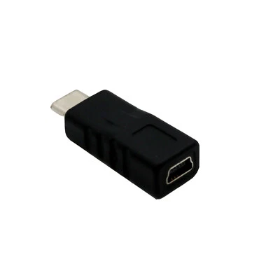 1x USB 3.1 Type-C Male to Mini 5pin Female Jack Charging Data Adapter Converter - Image 1 of 4
