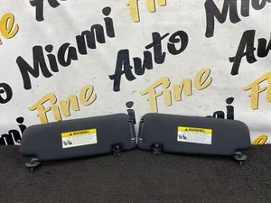 13-16 Hyundai Genesis Coupe Left And Right Sun Visor Set OEM - Picture 1 of 9