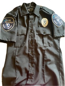 Security Black Unisex Uniforms \u0026 Work 