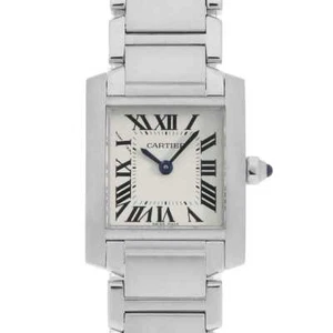 Cartier Tank francaise SM W51008Q3 second hand Women - Picture 1 of 9