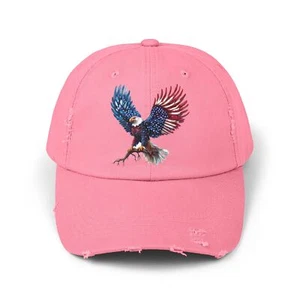 Copia de la gorra de conductor American Bald Eagle, gorra de béisbol envejecida para camioneros,  - Imagen 1 de 21