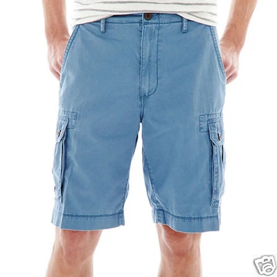 Arizona Jean Co. Arizona Cargo Shorts Pacific Blue Sizes 26W New - Image 1 of 2