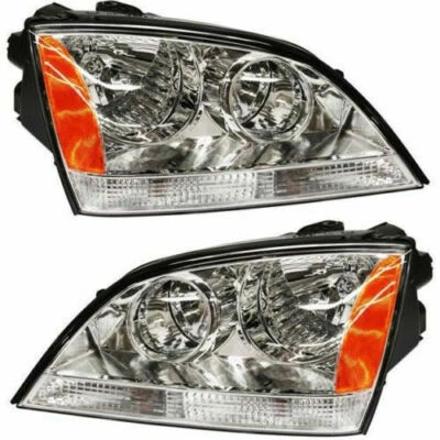 Nuevo conjunto de 2 lámparas halógenas laterales izquierda y derecha para Kia Sorento 2005-2006 Foto 1 de 4