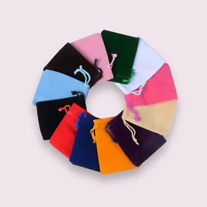 10Stk. Schmuckbeutel Beutel mit Kordelzug Verpackung Säckchen Geschenktasche - Bild 1 von 18