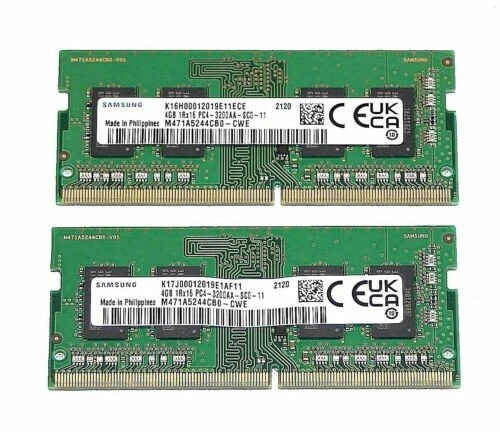 10 juegos de (2 x 4 GB) Samsung M471A5244CB0 DDR4-3200 memoria 80 GB TOTAL Foto 1 de 1