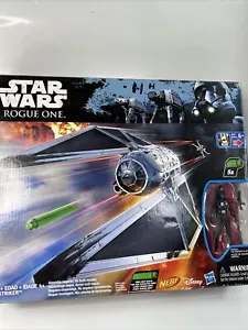 Nerf STAR WARS Rogue One Tie Striker Vehicle & Pilot Figure Hasbro B7105 - Picture 1 of 6