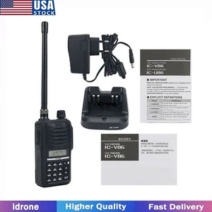 Handsender Walkie Talkie IC-V86 7W 10KM VHF Transceiver für IC #USA - Bild 1 von 8