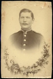Seltene deutsche Soldaten Fotos 19. Jahrhundert - Bild 1 von 6