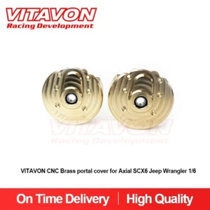 VITAVON CNC Brass Portal Cover works with VITAVON SCX6 Portal Kit Only - Picture 1 of 4