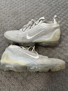 Nike Air Vapormax 2021 FK White/White-Pure Platinum DC4112-100 Women's Size 7 - Picture 1 of 6