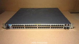 HP 2620-48 ProCurve 48-Port Layer 3 Fast Ethernet PoE+ Switch w/ 2x mini-GBIC - Bild 1 von 2