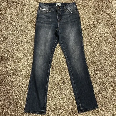 Code Bleu Jeans Womens Size 6 Gwen Straight Leg Blue Denim - Image 1 of 3