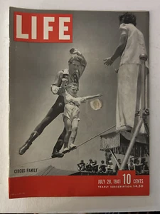 Life Magazine July 28, 1941, Circus Family, Barbarossa-Russian Invasion - Picture 1 of 3