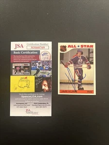 JSA Authentic Autographed Signed Hockey Card Jari Kurri  - Picture 1 of 4