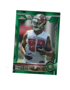 2015 Topps Chrome Green Refractors #129 Kenny Bell RC TAMPA BAY BUCCANEERS - Picture 1 of 1
