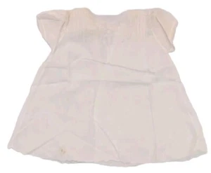 Infant Baby Dress White Batiste Phillipines Hand Made Embroidered Pintucked - Picture 1 of 16