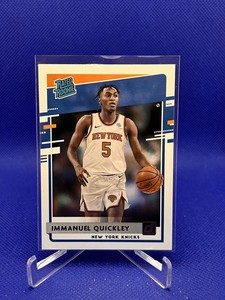 2020-21 Donruss IMMANUEL QUICKLEY Rated Rookie Card No. 213 Knicks RC