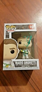 Mario Andretti Funko Pop NIB Indianapolis 500 Indy Car Autographed Legend - Picture 1 of 1