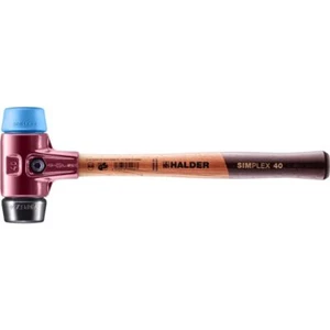 3012040 Simplex Maillet de Caoutchouc/Tpe-doux Multicolore 40 mm - Picture 1 of 9
