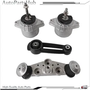 4Pcs Engine Motor Mount Set 94637505722 For 2011-2016 Porsche Panamera 3.0L 3.6L - Picture 1 of 13