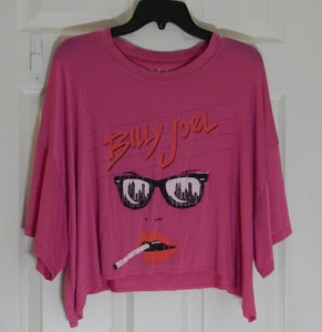 T-shirt Wst Cst Billy Joel oversize taglia M ritagliata nuova senza etichette - Foto 1 di 5