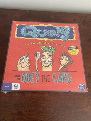 Quelf Unpredictable Party Game Board Game Obey The Card SpinMaster New & Sealed - Image 1 of 4