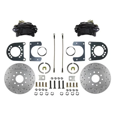 For Mercury Comet 63-77 Drilled & Slotted Rear Disc Brake Conversion Kit - Imagem 1 de 4