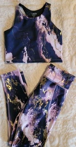 Old Navy Active powersoft Go-Dry High-Rise Leggings M girls Sz 8 Set  NWOT  - Picture 1 of 4