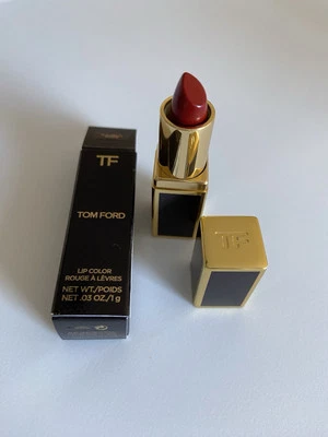 NIB NEW TOM FORD Lip Color Lipstick 16 SCARLET ROUGE Mini Travel Sz 0.03oz/1g - Image 1 of 4